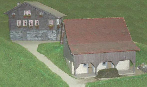Der Plattihof mit Wohnhaus und Stall