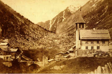 Das Dorf Gschenen