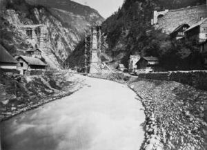 Kerstelenbachbr�cke bei Amsteg