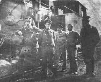 Blick in das Innere der Depotwerkst�tte in Erstfeld